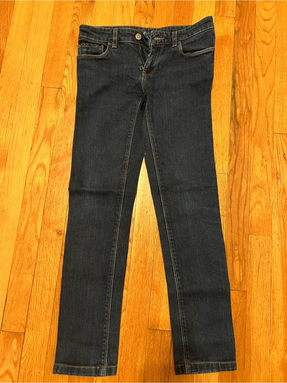 Prada Women's Dark Blue Skinny Jeans